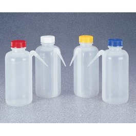 Thermo Scientific Nalgene Color-Coded Unitary 500 mL Wash Bottles, Assorted, LDPE