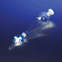 PYREX 60 mL Replacement Squibb Separatory Funnel WITHOUT Valve and Stopper