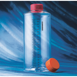 850 cm2 Graduated Polystyrene Roller Bottle with Easy Grip Cap, TC-Treated, 20/bag, Sterile