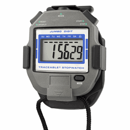 Control Company Traceable Big-Digit Stopwatch with Calibration
