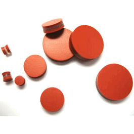 Septa, 3-Layer, 10.0 mm dia. (12/pk)