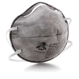 3M Particulate Respirator 8247, R95, with Nuisance Level Organic Vapor Relief