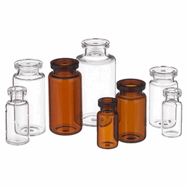DWK Life Sciences (Wheaton) Serum Vial, Clear, 10 mL, Non-Sterile, 24 x 50 mm, Mouth I.D.: 13 mm, Mouth O.D.: 20 mm