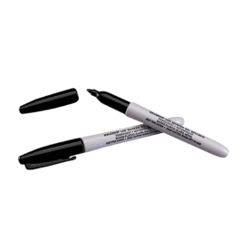 Thermo Scientific Nalgene Lab Marker, Black, Thick Point