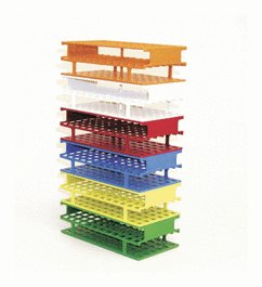 Thermo Scientific Nalgene 4 x 10 array Unwire Test Tube Rack, 25 mm, Orange