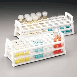 Thermo Scientific Nalgene 40 x 13 to 16 mm Polypropylene Test Tube Rack, 4 x 10 array