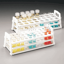 Thermo Scientific Nalgene 40 x 13 to 16 mm Polypropylene Test Tube Rack, 4 x 10 array