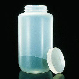 Thermo Scientific Nalgene HDPE Fluorinated Large Wide-Mouth Bottle