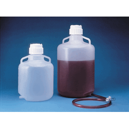 Thermo Scientific Nalgene 10 L (2.5 gal.) PP Autoclavable Carboy w/Bottom Tubulation
