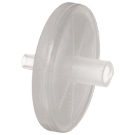 Thermo Scientific Nalgene Syringe/In-Line Filter, Non-sterile, PTFE, 0.22 um, 50 mm, Stepped Hose Barb
