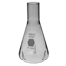 DWK Life Sciences (Kimble) KIMAX Baffled Shaker Flasks, 125 mL