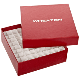 DWK Life Sciences (Wheaton) Cryule Freezer Boxes Fits Vial Size 2 ml