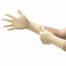 12 in. CE4 Latex Sterile Hand Specific Gloves, Size: 6.5