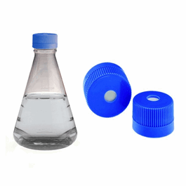 500 mL (16 oz.) Nalgene Sterile Disposable PETG Flask Plain Bottom