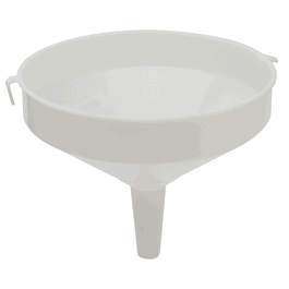 Dynalon 6 L HDPE Industrial Funnel, 13-1/8 in. Top O.D.