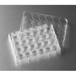 Costar 24 Well Clear Flat Bottom Ultra Low Attachment Multiple Well Plates, Individually Wrapped, Sterile