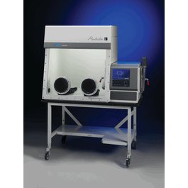 Protector Stainless Steel Filtered Glove Box, 2 Ports, N. America, 110-115V