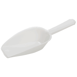 Dynalon Scoops, HDPE Flat Bottom, 350 mL, 4.25 in. handle
