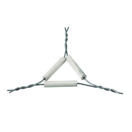 Triangles, Clay Pipe Iron Wire, 2 in.