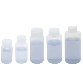 Dynalon 1000 mL LDPE Wide Mouth Bottles with 65 mm PP Cap, Lab Pack