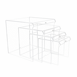 Extra-Large Clear Acrylic Equipment Draft Shield, 22 x 22 x 23 in.