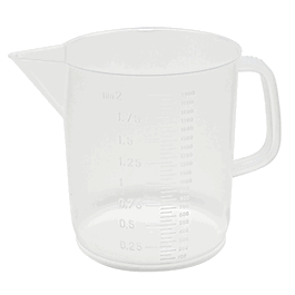Dynalon(R) Kartell 3000 mL Low Form Polypropylene Beakers with Handle