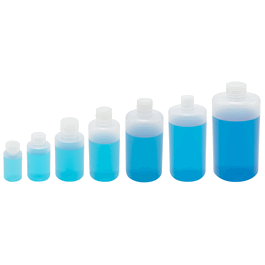 Dynalon 2000 mL (64 oz) Polypropylene Narrow Mouth Bottles, Lab Pack