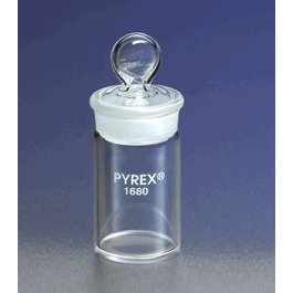 PYREX 12 mL Tall Weighing Bottle with Short Length 24/12 Standard Taper Joint