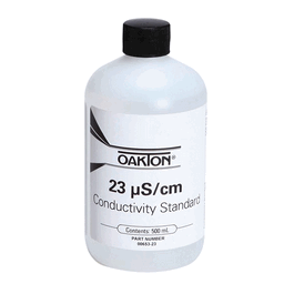 Oakton Conductivity and TDS Standard, 12,880 uS; 500 mL Bottle