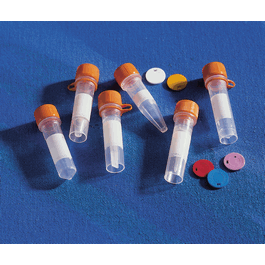 1.5 ml Attached Screw Cap Microcentrifuge Tube, with 0-ring, Polypropylene, Sterile