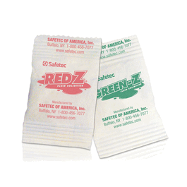 Green-Z Zafety Pac Fluid Solidifier, 2 g, 1.75 x 2.5 in.