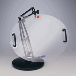 SP Bel-Art Single Plexiglas Splash Shield; 12 x 15 in., for Island Benches, with 38 in. Articulating Arm