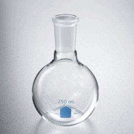 PYREX VISTA 1000 mL Short Neck Boiling Flask, Flat Bottom, 24/40 Standard Taper Joint