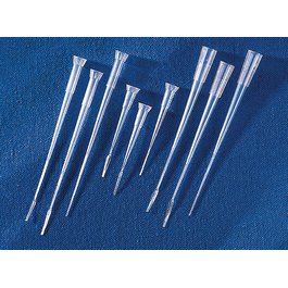 1-200uL Flat 0.2 mm Thick Gel-Loading Pipet Tips, Natural, Nonsterile, 200 Tips/Rack, 2 Racks/Case, 400 Tips/Case