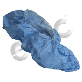 Epic Laminated SafeTrack Skid-Resistant Shoe Covers, Cool Blue, L