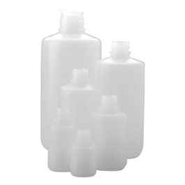 Thermo Scientific Nalgene Narrow-Mouth HDPE Packaging Bottles without Closure, 4 oz / 125 mL