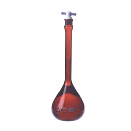 DWK Life Sciences (Kimble) 100 mL Class A RAY-SORB(R) Volumetric Flasks with Color-Coded PTFE Stopper