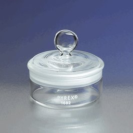 PYREX Low Form Weighing Bottles with Short Length TS Joints, 50 mL
