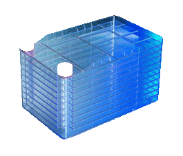 Corning CellSTACK 2-Chamber CellBIND Polystyrene Culture Chamber, 1272 cm2, Sterile