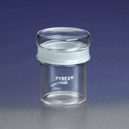 PYREX 30 mL Standard Weighing Bottle with Short Length External 34/12 Standard Taper Joint