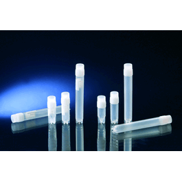 CryoTube Vial Ext Thread Conical Btm Starfoot PE Screw Cap Sterile PP 1.0 mL 50/Bag