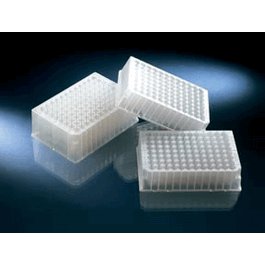 Nunc 96-Well Polypropylene DeepWell Storage Plates, U-Bottom, 2000 uL, Sterile