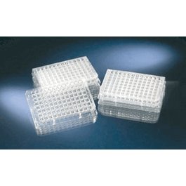 Thermo Scientific Nunc 96 Well Plt PS Non-Treated Sterile w/Lid Clr Conical Btm , 300 ul Well