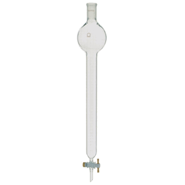 DWK Life Sciences (Kimble) Glass Column with reservoir and TS joints, 13 x 250 mm