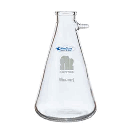 DWK Life Sciences (Kimble) KONTES ULTRA-WARE Filtering Flasks with KimCote, 2000 mL