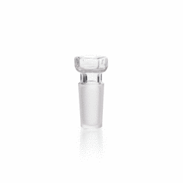 DWK Life Sciences (Kimble) Full Length Hex Head Hollow Glass Stopper, 29/42