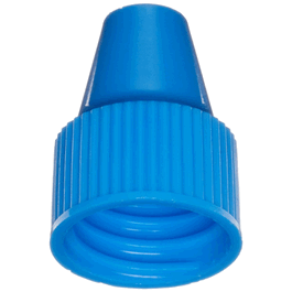 DWK Life Sciences (Wheaton) 13-425 Dropper Tip Cap, PP, Blue