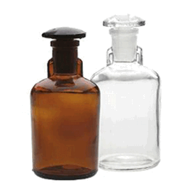 DWK Life Sciences (Wheaton) 100 mL Dropping Bottle, Amber Glass, 56 x 120 mm