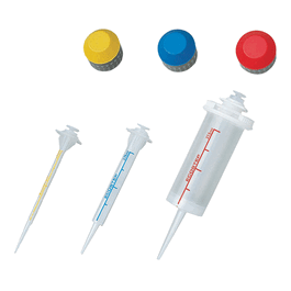 DWK Life Sciences (Wheaton) THE STEPPER 411 Repeater Pipette ECOSTEP Syringes, 10 - 100 uL, Yellow, Sterile