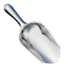 DWK Life Sciences (Wheaton) Stainless Steel Scoop, 4 oz, 9 in.